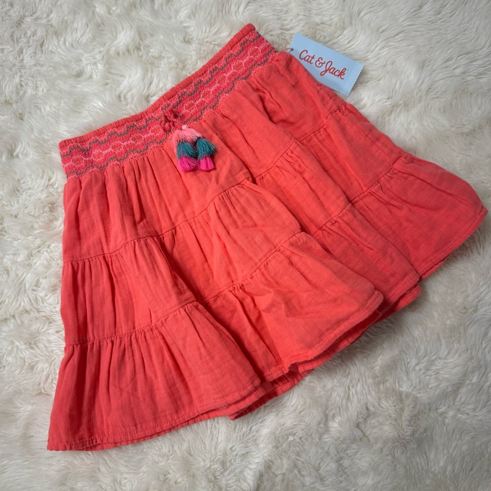NWT Cat & Jack Coral Skirt
